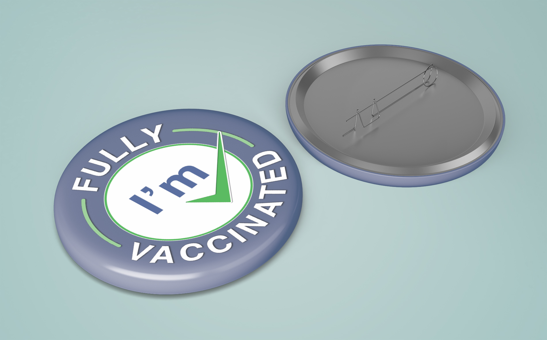 Fully vaccinated badge